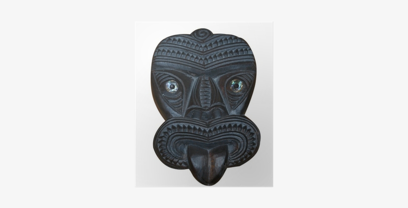Maori Tiki Face, transparent png download