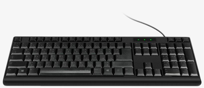 Speedlink Niala Keyboard, Ergonomic Key Shape, Full-size - Speedlink Niala Keyboard, Keyboard Hardware/electronic, transparent png download