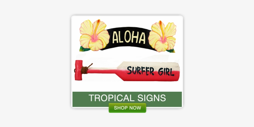Free Nationwide Shipping On Tropical Decor - Hawaiian Language, transparent png download