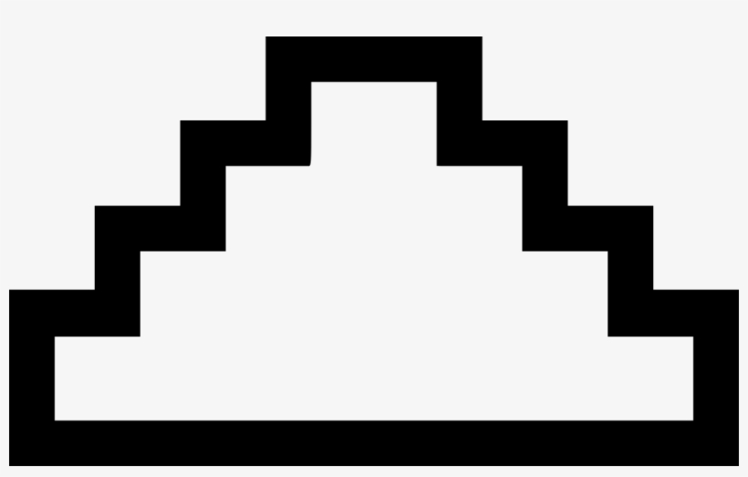 Mayan Temple Pyramid Outdoor Outside Comments - Black-and-white, transparent png download