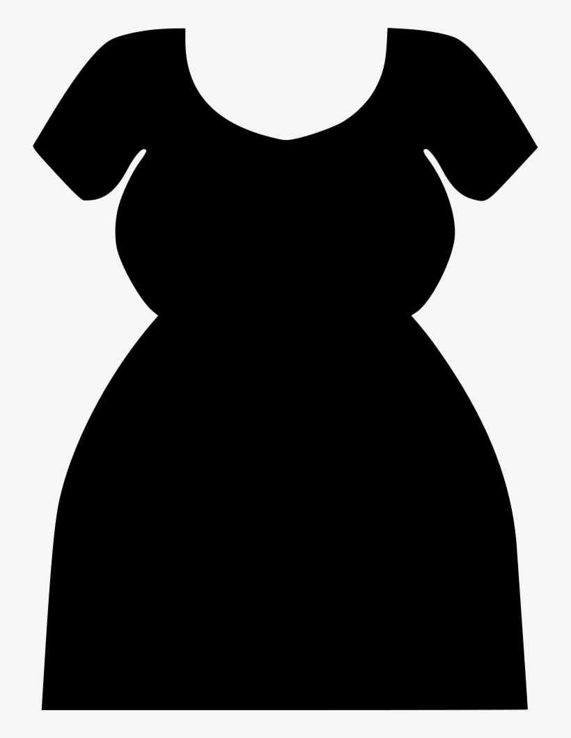Fat Body Woman Dress Fit Large Comments - Little Black Dress, transparent png download