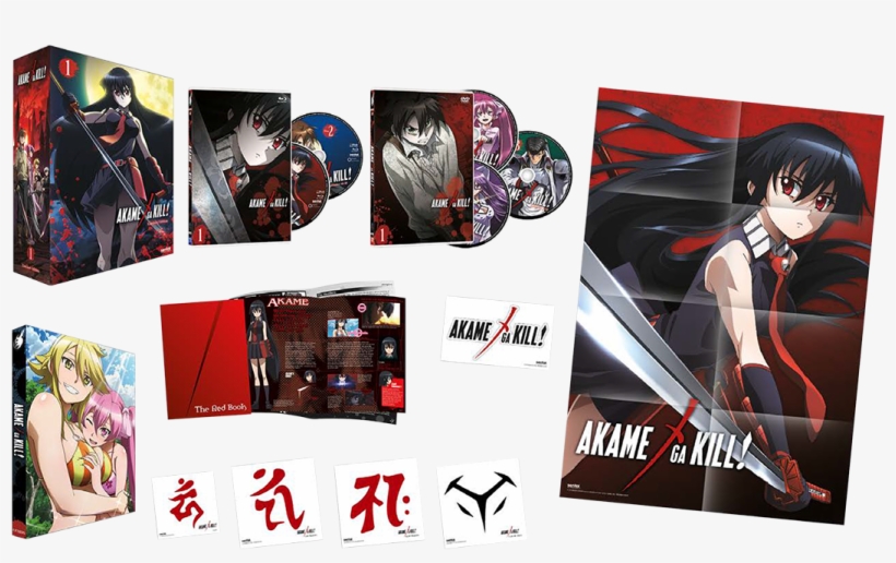 [akame Ga Kill ] - Akame Ga Kill Box Set, transparent png download