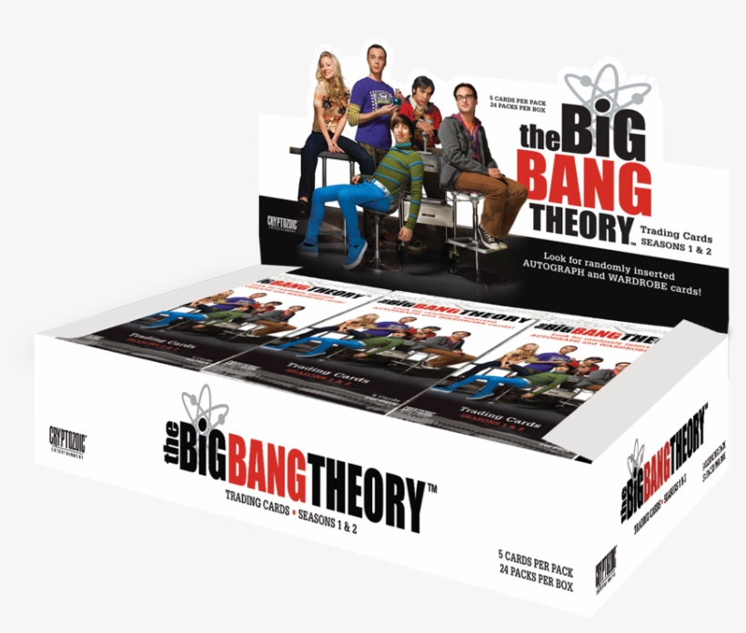 The Big Bang Theory Trading Cards Seasons 1 & - Big Bang Theory Ürünleri, transparent png download