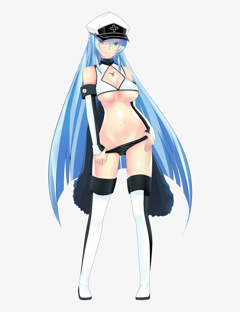 Esdeath Drawn By Froznkamui - Cartoon, transparent png download