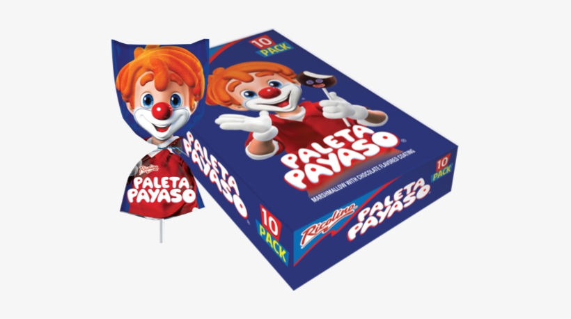 Become Everyone's Best Friend With A Mini 4 Pack - Ricolino Paleta Payaso Grande - 10 Count Box, transparent png download