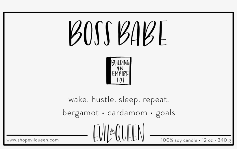 Boss Babe Evil Queen Candle - Yankee Candle Hazelnut Coffee Small Single Wick Tumbler, transparent png download