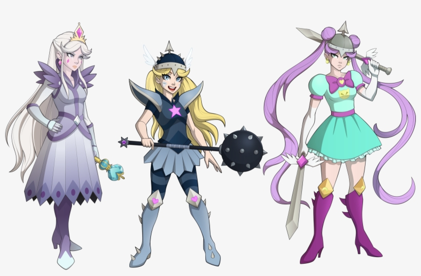 Pokémon Sun And Moon Star The Forces Of Evil Clothing - Star Vs The Forces Of Evil Past Queens Of Mewni, transparent png download