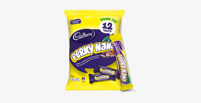 Cadbury Mighty Perky Nana, transparent png download