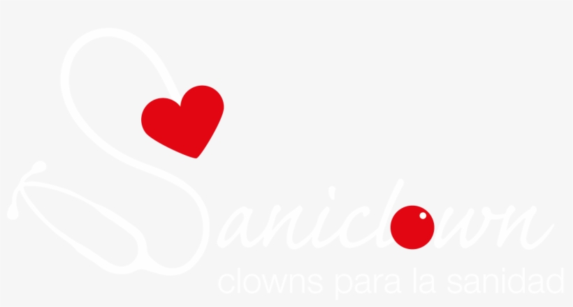 Saniclown Logo Blanco - White, transparent png download
