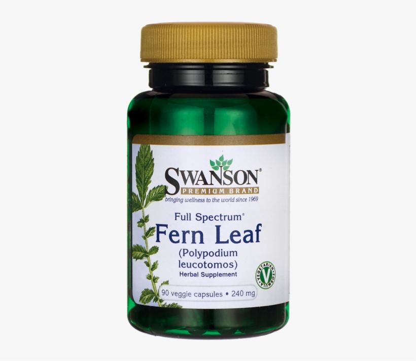 Swanson Full Spectrum Fern Leaf 240 Mg 90 Veg Caps - Full Spectrum 14 Mushroom Complex 60 Veg Caps By Swanson, transparent png download
