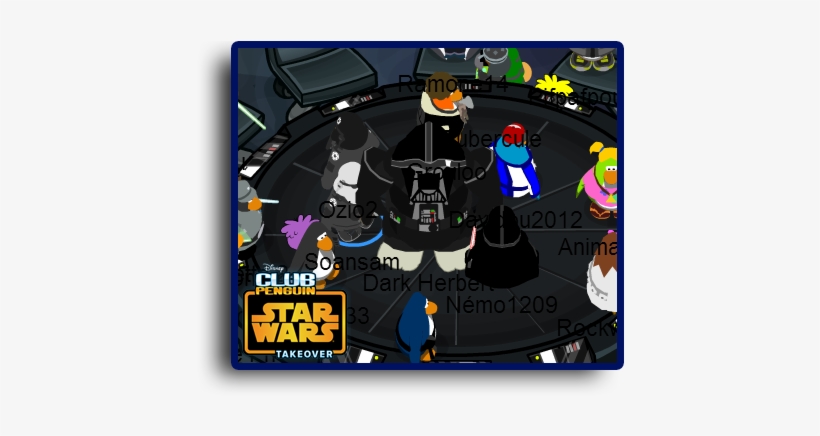 Meeting Herbert In Star Wars Takeover - Club Penguin Herbert Takeover, transparent png download