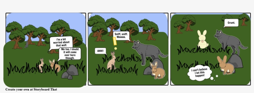 Rabbits - Cartoon, transparent png download