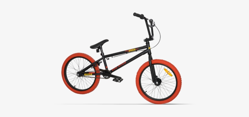 Framed Bmx Bikes Red And Black, transparent png download