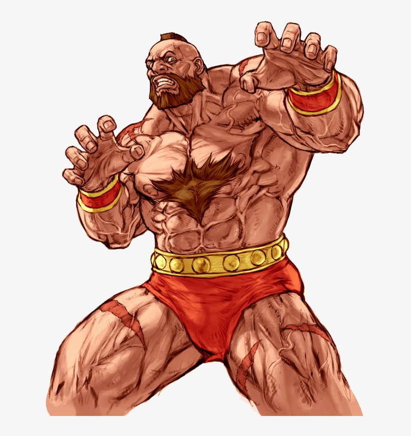 Zangief - Zangief Art, transparent png download