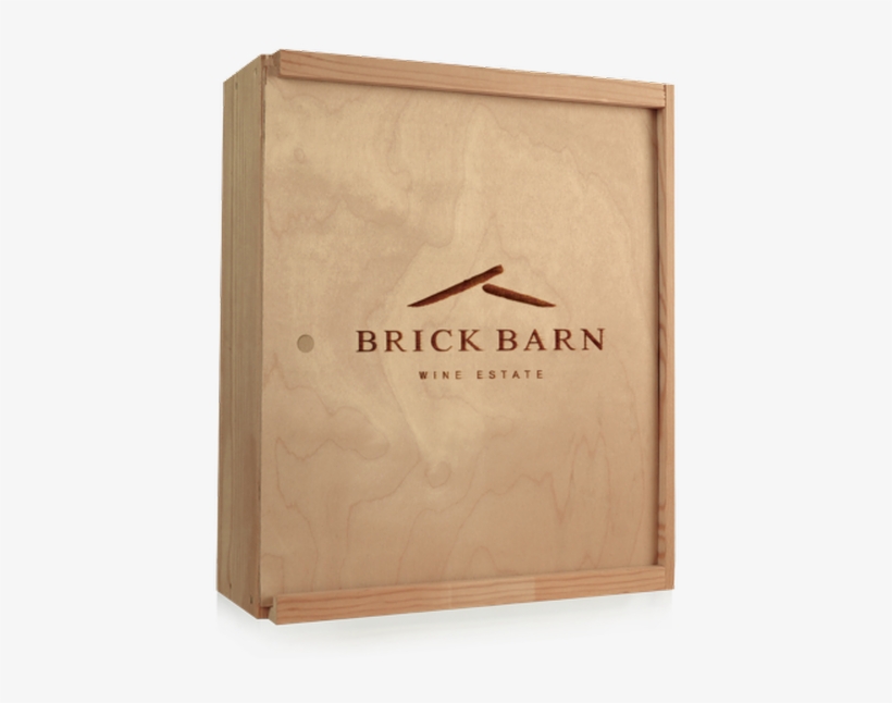 Three Bottle Wooden Wine Box - Plywood, transparent png download
