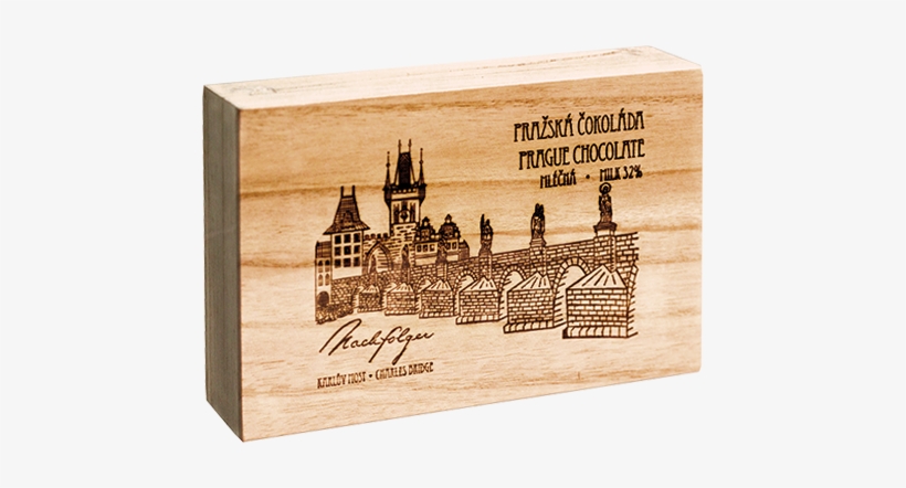 Milk Miniatures Wooden Box - Chocolate Wood Box, transparent png download