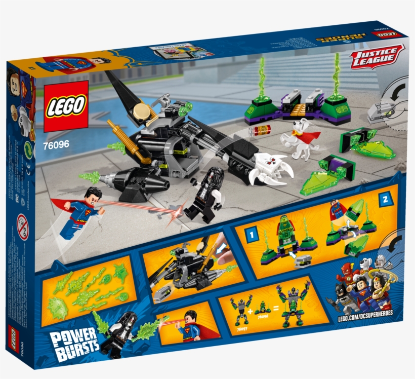 Heroes 76096 Superman &amp - Lego Dc Comics Superman And Krypto Team Up, transparent png download