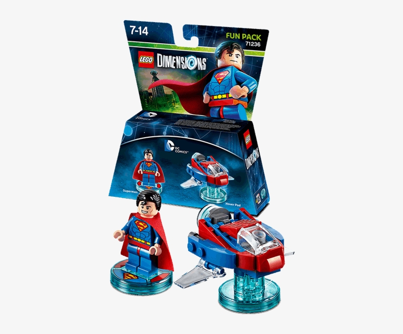 Lego Dimensions Superman, transparent png download