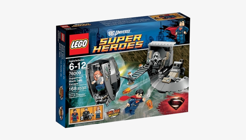76009 Superman - Lego Dc Super Heroes Set, transparent png download
