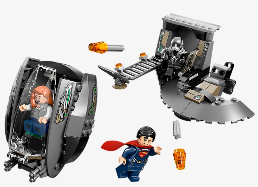 Black Zero Escape - Lego Super Heroes : Superman : Black Zero Escape (76009), transparent png download