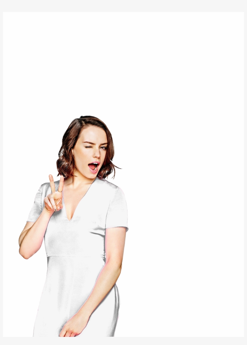Filipinx Dominican Daisy Ridley Transparent “rey Is - Girl, transparent png download