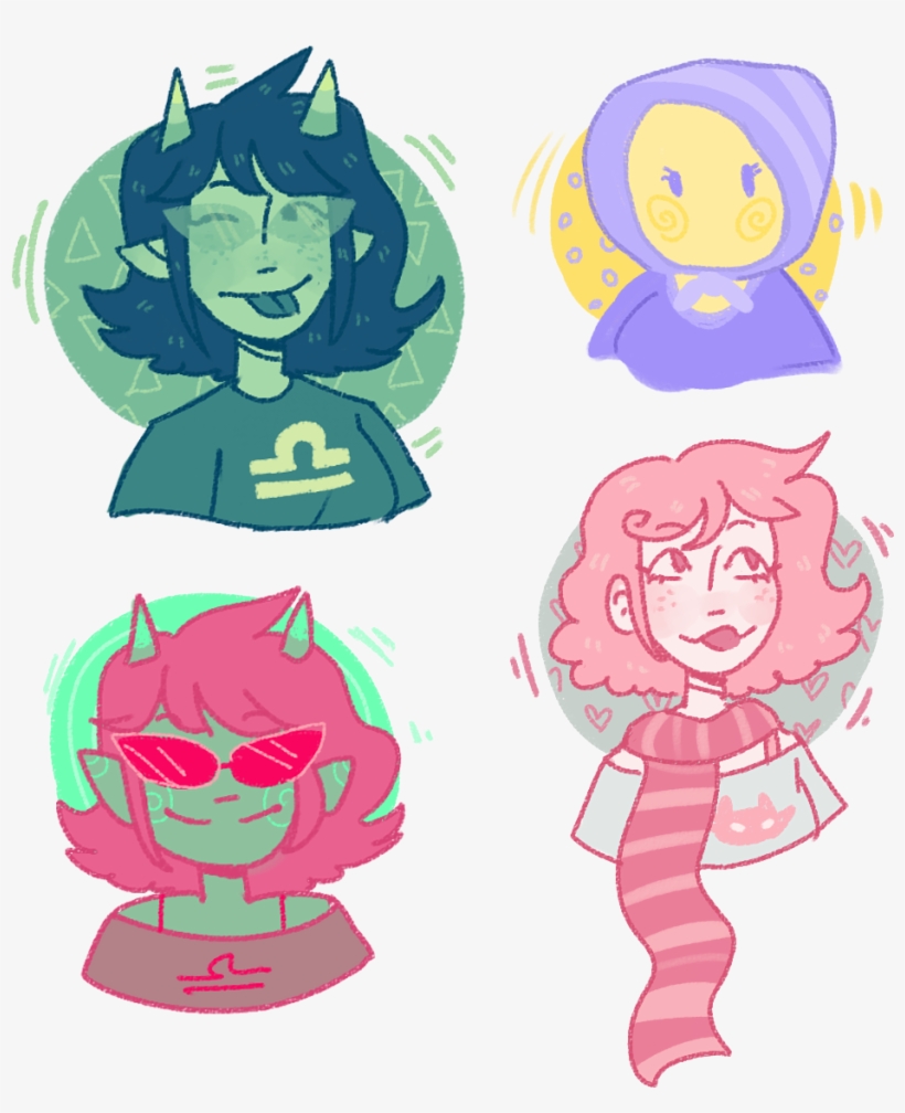 Terezi Pyrope Color Palette Meme Roxy Lalonde Ms - Cartoon, transparent png download