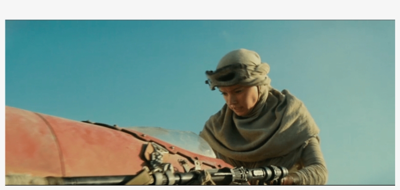 Daisy Ridley Force Awakens - Star Wars Síla Se Probouzí Holka, transparent png download
