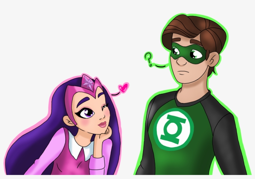 “colored In Mystyle - Dc Superhero Girls Green Lantern, transparent png download