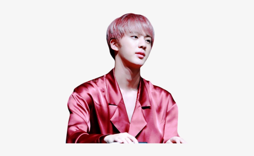 #bts Jin #bts Jin Fancam #bts Seokjin #bts Джин #bts - Bts Jin Pink Transparent, transparent png download