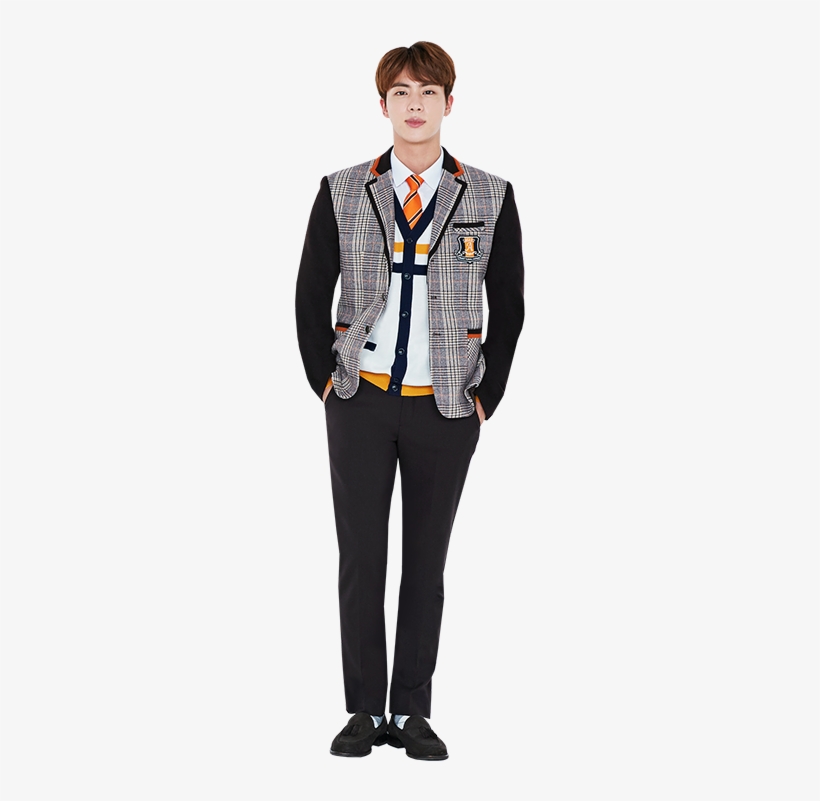 Pin By Epiphany On Bts High School Au - Jin, transparent png download
