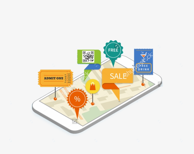 Stock Vector Mobile Marketing And Personalizing Smartphone - Marketing Vector Images Png, transparent png download