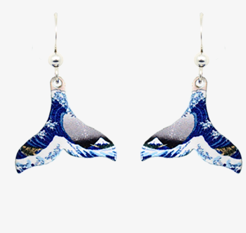 Wave Whale Tail - Tardis V Katsushika Hokusai, transparent png download