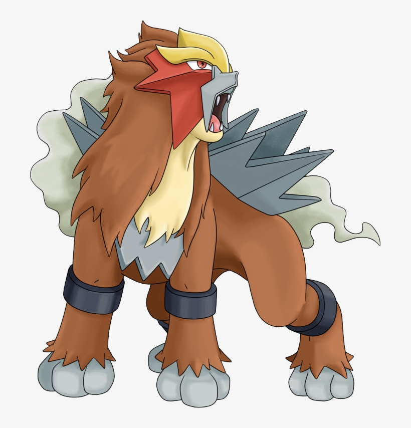 Pokemon Entei Is A Fictional Character Of Humans, transparent png download