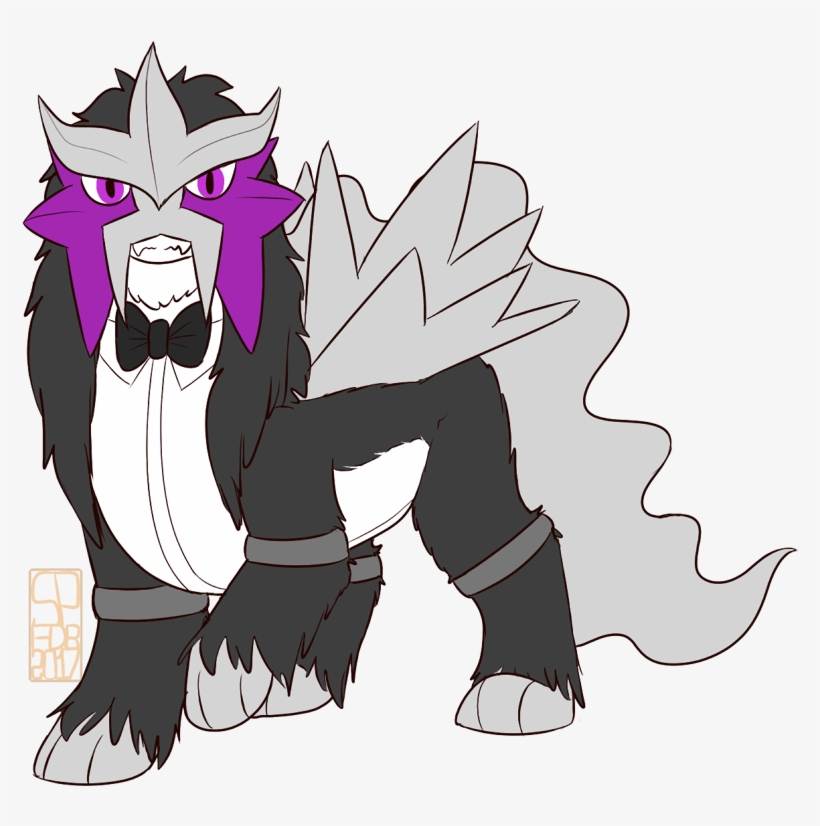 [c] Tuxedo Entei - Cartoon, transparent png download