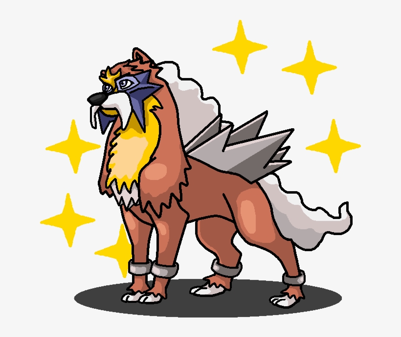Shinybaltei - Entei Shiny, transparent png download