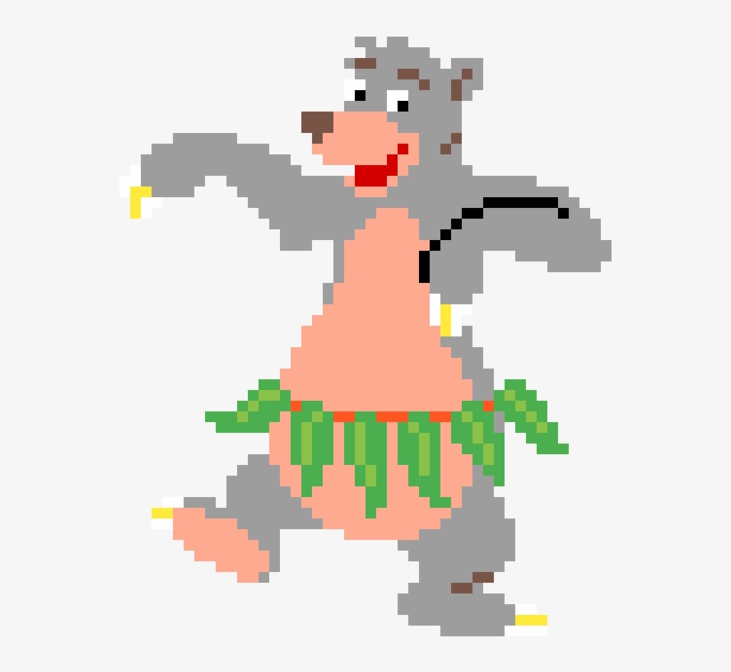Jungle Book - Jungle Book Hama Beads, transparent png download