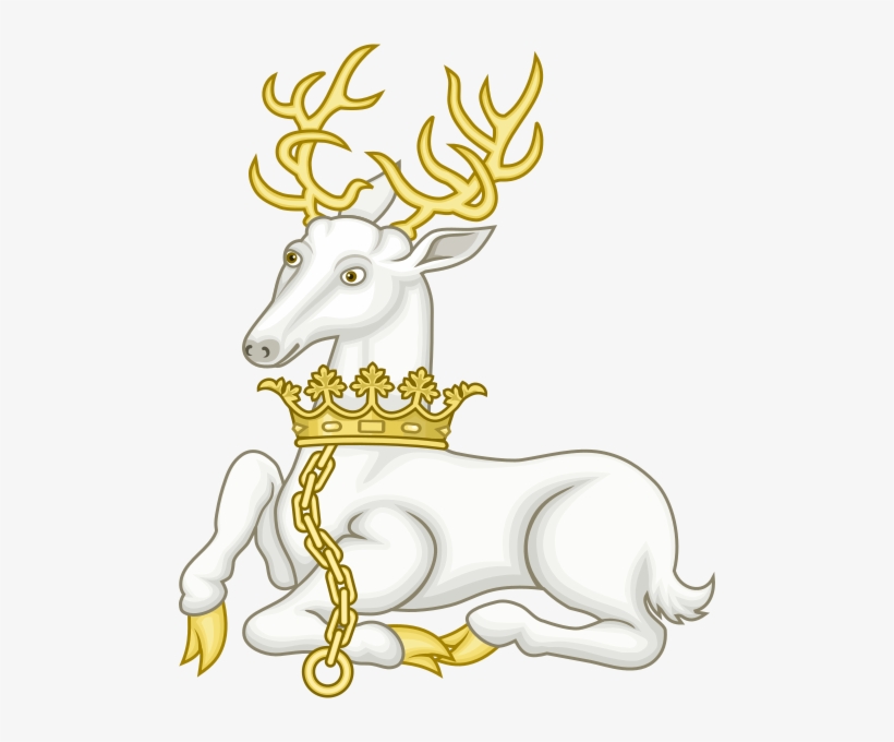 The White Stag - Richard Ii Deer, transparent png download