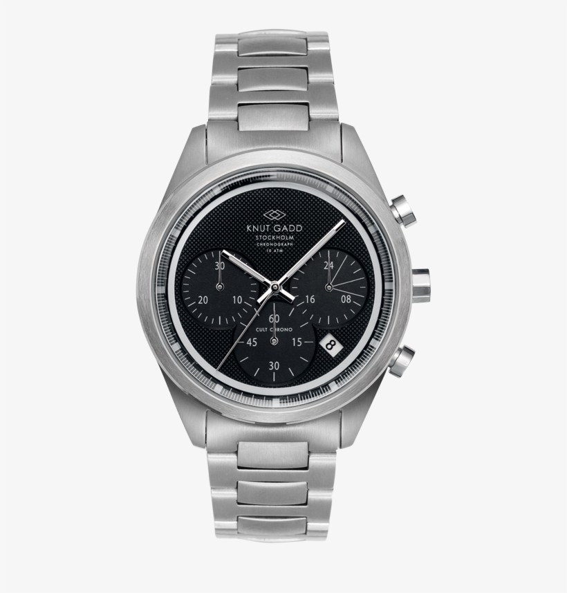 Cult Chrono / Black Dial - Tag Heuer Carrera Grey, transparent png download