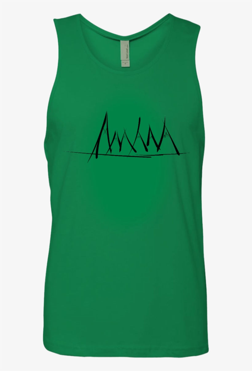 Mountain Brush Strokes Men's Premium Tank Top - Harry Potter (literary Series), transparent png download