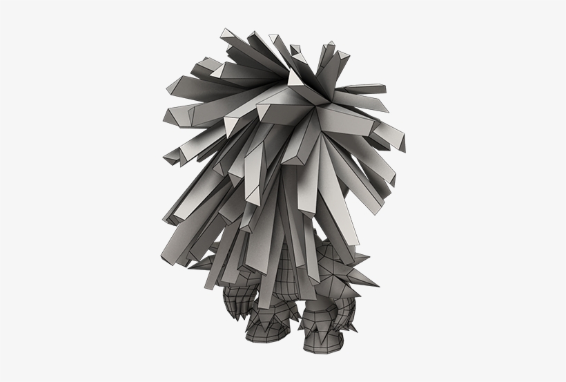 Killerfrostwireframe Killerfrostwireframe - Origami, transparent png download