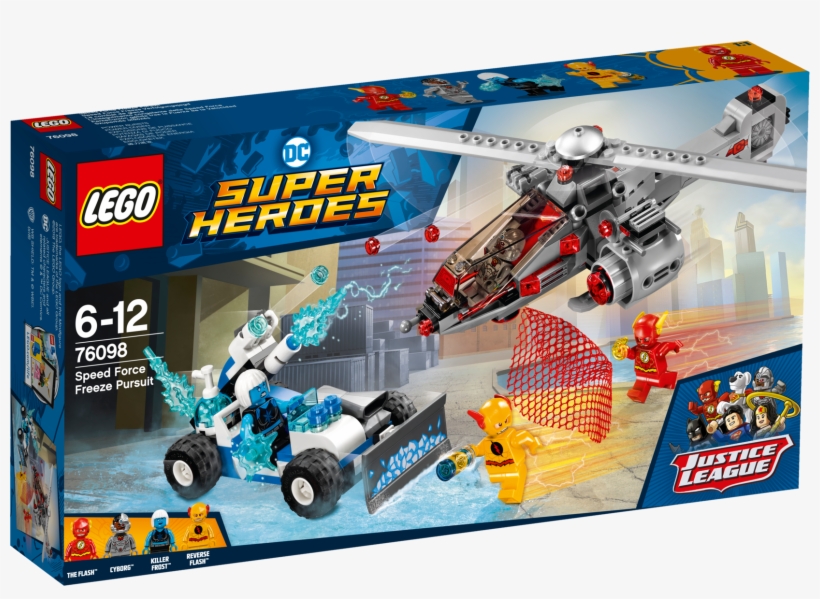 Heroes 76098 Speed Force Freeze ,, , Large - Lego Movie 2 Set, transparent png download