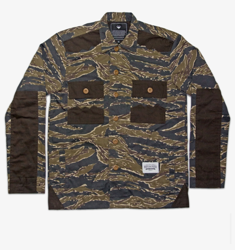 Tyga Field Jacket - Tigerstripe, transparent png download