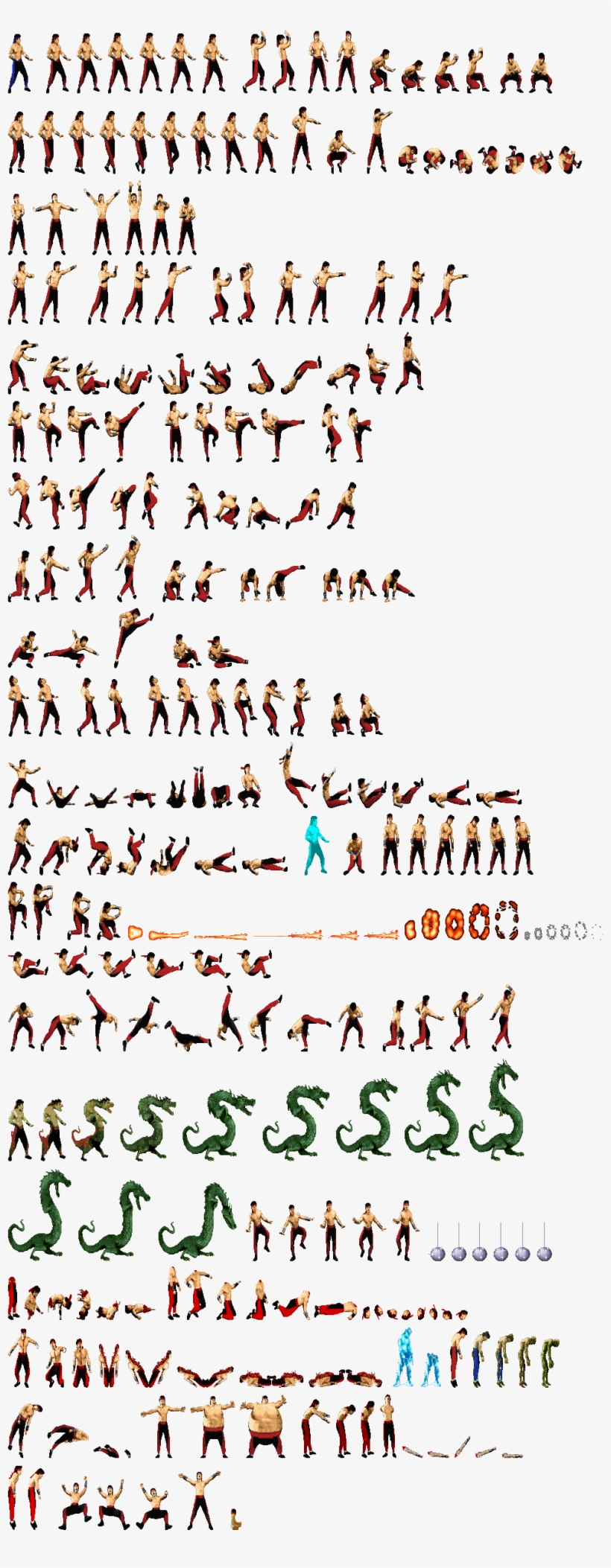 Mortal Kombat 3 Sprites