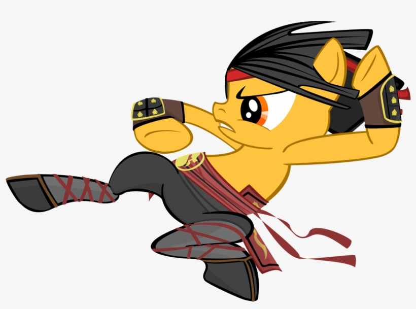 Kyute-kitsune, Liu Kang, Mortal Kombat, Ponified, Safe, - Mortal Kombat X Pony, transparent png download