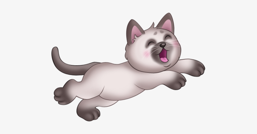 Kitten Clipart Ragdoll Cat - Cartoon, transparent png download