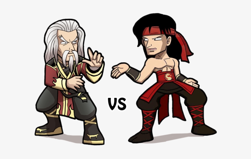 Shang Tsung Vs Liu Kang By Sandikarakhim - Liu Kang Vs Shang Tsung, transparent png download