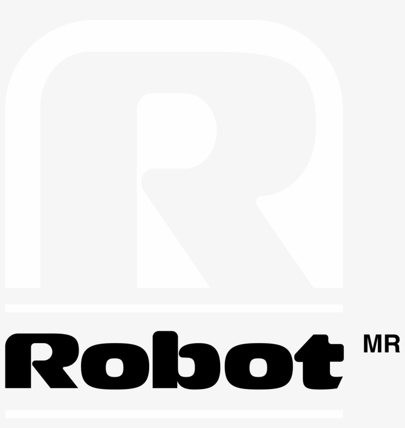 Robot Logo Black And White - Robot, transparent png download