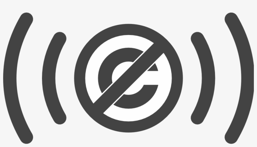 Public Domain Audio Symbol - Public Domain Symbol, transparent png download