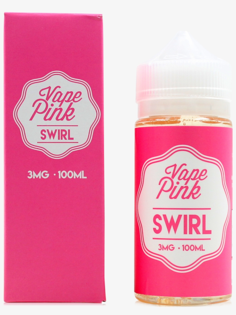 Vape Pink Swirl E-liquid - Vape Pink Cookie Butter Salts, transparent png download