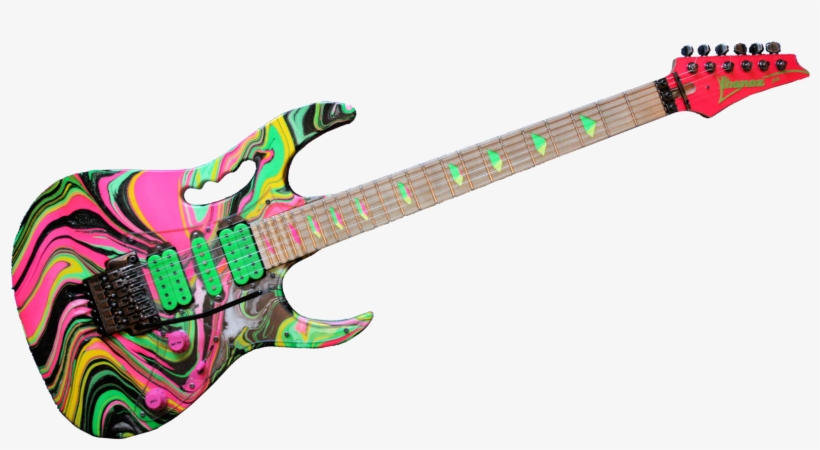 Share This Image - Ibanez Jem Pink Swirl, transparent png download